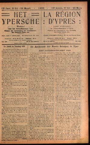 Het Ypersch nieuws (1929-1971) 1933-03-25