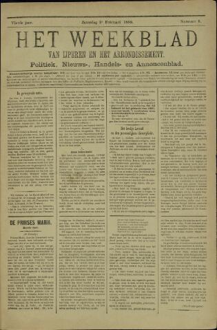 Het weekblad van Ijperen (1886 - 1906) 1889-02-09