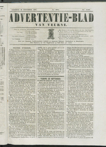 Het Advertentieblad (1825-1914) 1865-09-23