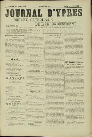 Journal d’Ypres (1874 - 1913) 1904-07-20