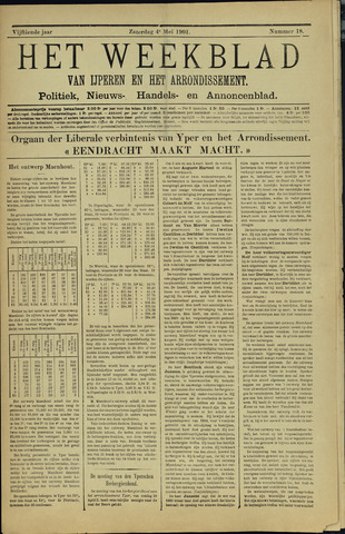 Het weekblad van Ijperen (1886 - 1906) 1901-05-04