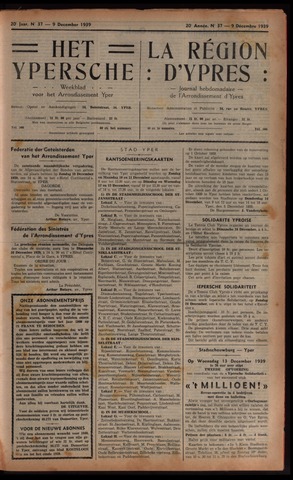 Het Ypersch nieuws (1929-1971) 1939-12-09