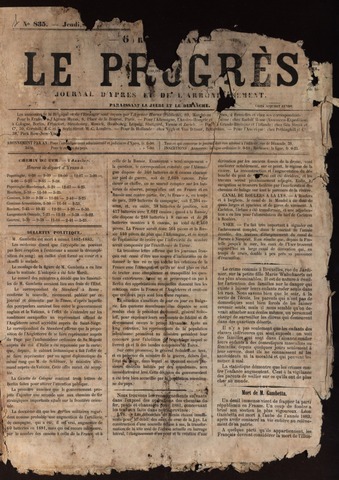 Le Progrès (1841-1914) 1883