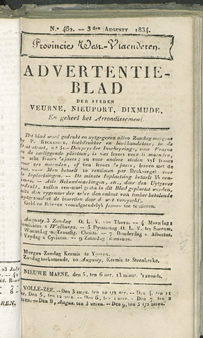Het Advertentieblad (1825-1914) 1834-08-03