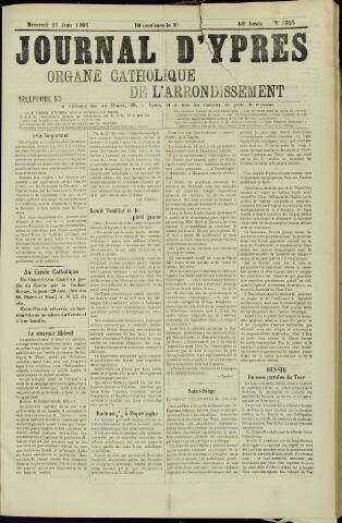 Journal d’Ypres (1874 - 1913) 1905-06-21