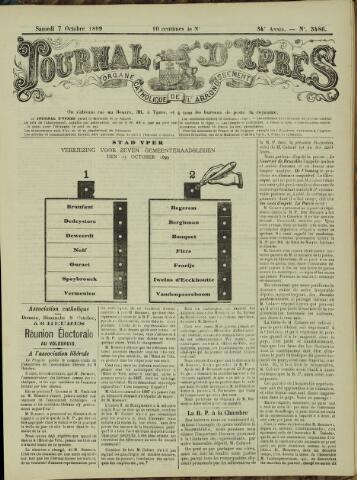 Journal d’Ypres (1874 - 1913) 1899-10-07