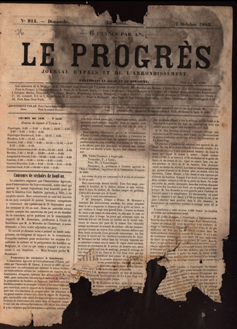 Le Progrès (1841-1914) 1883-10-07