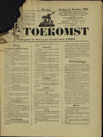 De Toekomst (1862 - 1894) 1894-11-04