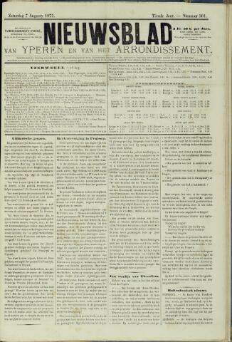 Nieuwsblad van Yperen en van het Arrondissement (1872 - 1912) 1875-08-07