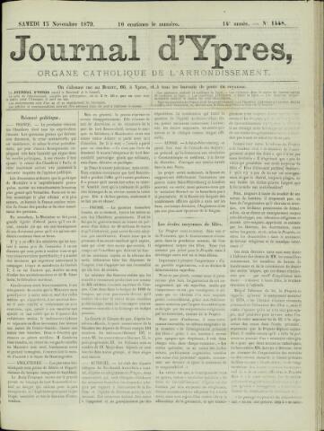 Journal d’Ypres (1874 - 1913) 1879-11-15