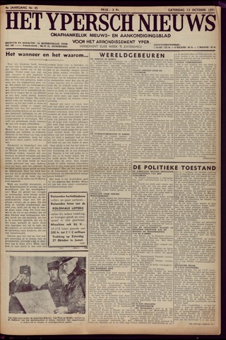 Het Ypersch nieuws (1929-1971) 1951-10-13