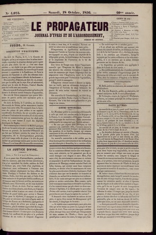 Le Propagateur (1818-1871) 1856-10-18