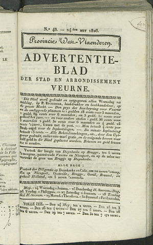 Het Advertentieblad (1825-1914) 1826-05-24