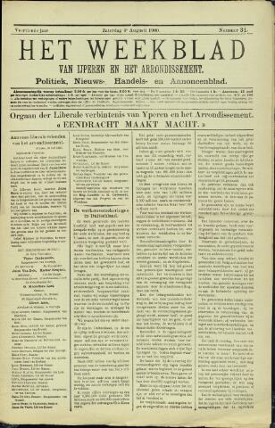 Het weekblad van Ijperen (1886 - 1906) 1900-08-04