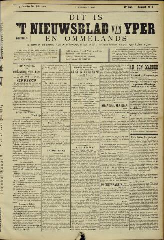 Nieuwsblad van Yperen en van het Arrondissement (1872 - 1912) 1908-07-26