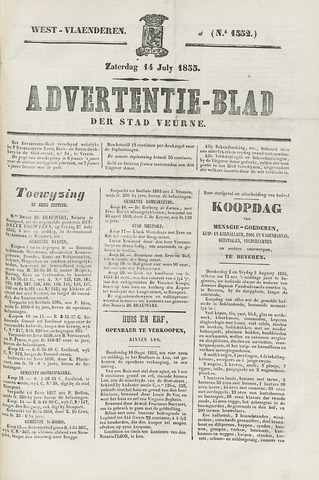 Het Advertentieblad (1825-1914) 1855-07-14