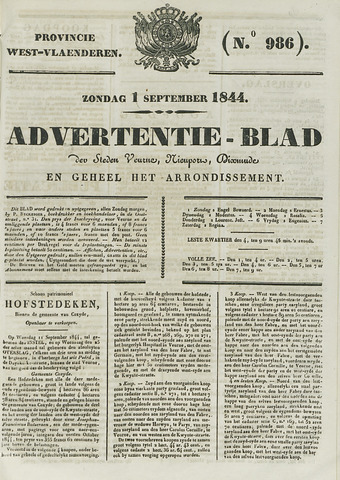 Het Advertentieblad (1825-1914) 1844-09-01