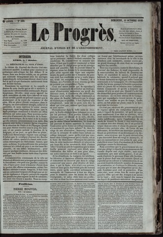 Le Progrès (1841-1914) 1846-10-18