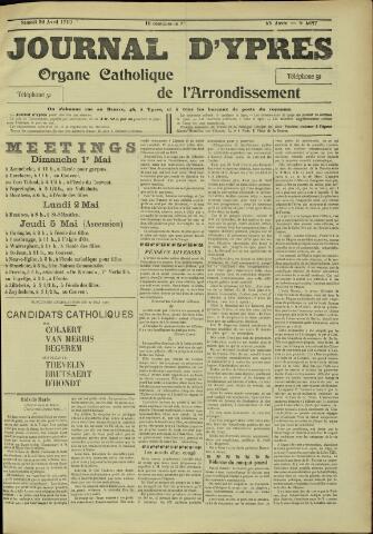 Journal d’Ypres (1874 - 1913) 1911-04-30