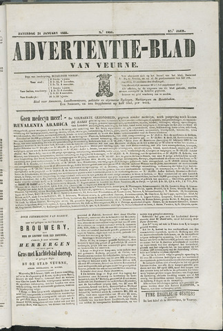 Het Advertentieblad (1825-1914) 1863-01-31
