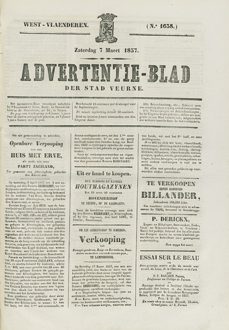 Het Advertentieblad (1825-1914) 1857-03-07