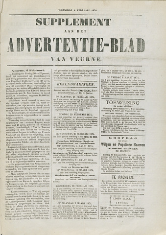 Het Advertentieblad (1825-1914) 1874-02-04