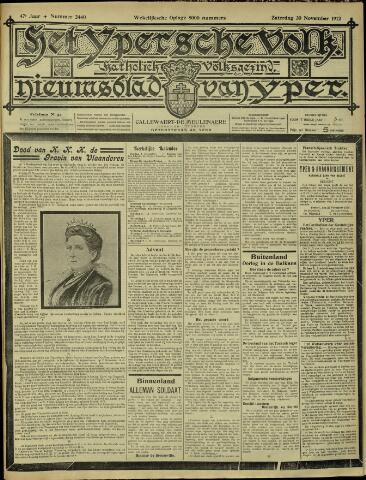 Nieuwsblad van Yperen en van het Arrondissement (1872 - 1912) 1912-11-30