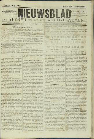Nieuwsblad van Yperen en van het Arrondissement (1872-1912) 1875-07-03