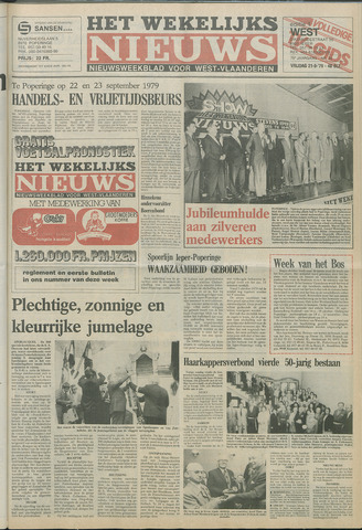 Het Wekelijks Nieuws (1946-1990) 1979-09-21