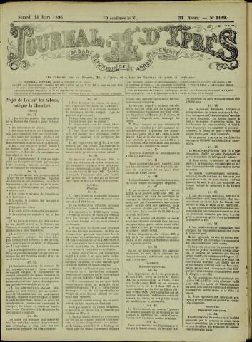 Journal d’Ypres (1874 - 1913) 1896-03-14