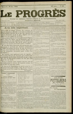 Le Progrès (1841-1914) 1902-06-29
