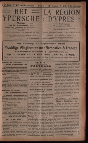 Het Ypersch nieuws (1929-1971) 1930-09-06