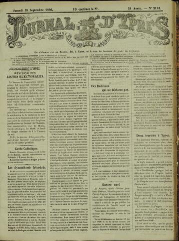 Journal d’Ypres (1874 - 1913) 1896-09-19