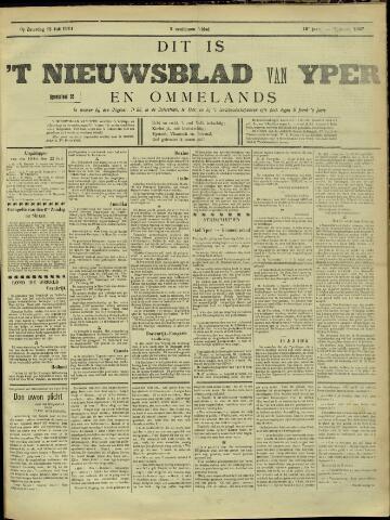 Nieuwsblad van Yperen en van het Arrondissement (1872-1912) 1911-07-15