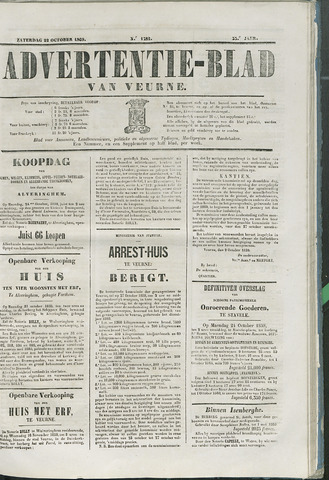 Het Advertentieblad (1825-1914) 1859-10-22