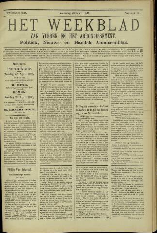 Het weekblad van Ijperen (1886 - 1906) 1906-04-28