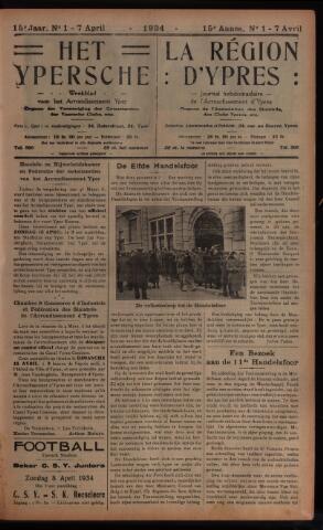 Het Ypersch nieuws (1929-1971) 1934-04-07