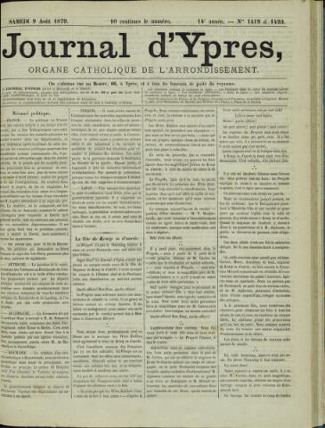 Journal d’Ypres (1874 - 1913) 1879-08-09