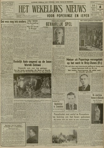 Het Wekelijks Nieuws (1946-1990) 1952-09-06