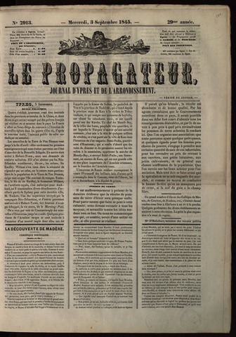 Le Propagateur (1818-1871) 1845-09-03