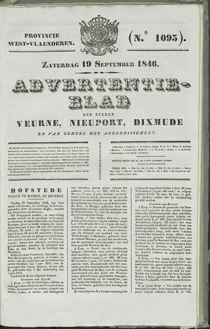 Het Advertentieblad (1825-1914) 1846-09-19