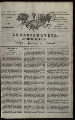 Le Propagateur (1818-1871) 1830-10-06