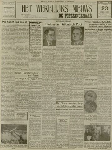 Het Wekelijks Nieuws (1946-1990) 1949-04-23