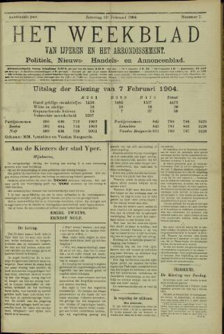 Het weekblad van Ijperen (1886 - 1906) 1904-02-13