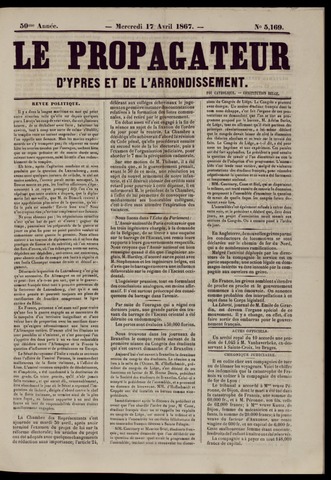 Le Propagateur (1818-1871) 1867-04-17