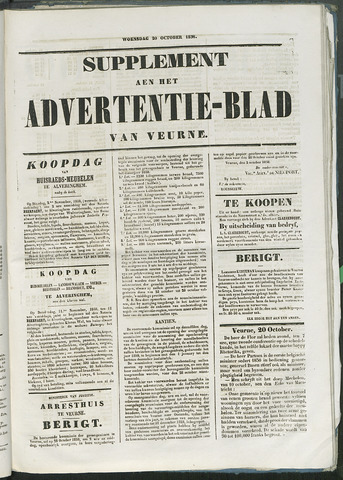 Het Advertentieblad (1825-1914) 1858-10-20