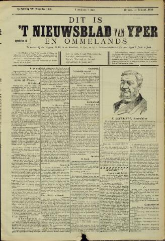 Nieuwsblad van Yperen en van het Arrondissement (1872 - 1912) 1908-11-28