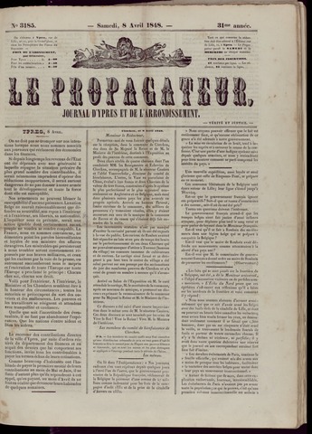Le Propagateur (1818-1871) 1848-04-08