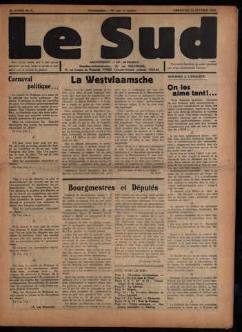 Le Sud (1934-1939) 1936-02-23