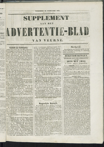 Het Advertentieblad (1825-1914) 1865-02-22